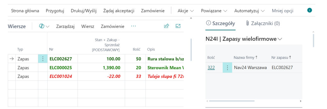 zapasy wielofirmowe