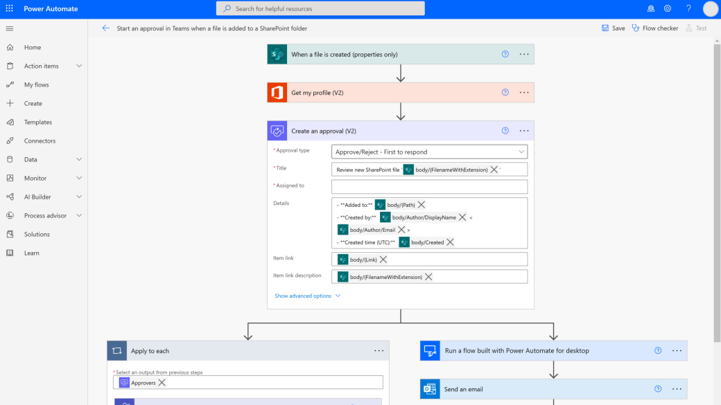 power automate ms